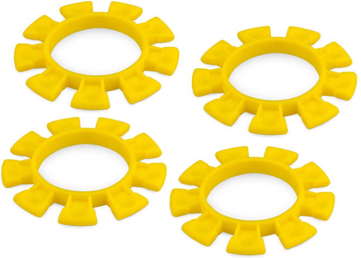 Dirt Bands Tire Gluing Rubber Bands Yellow (4)